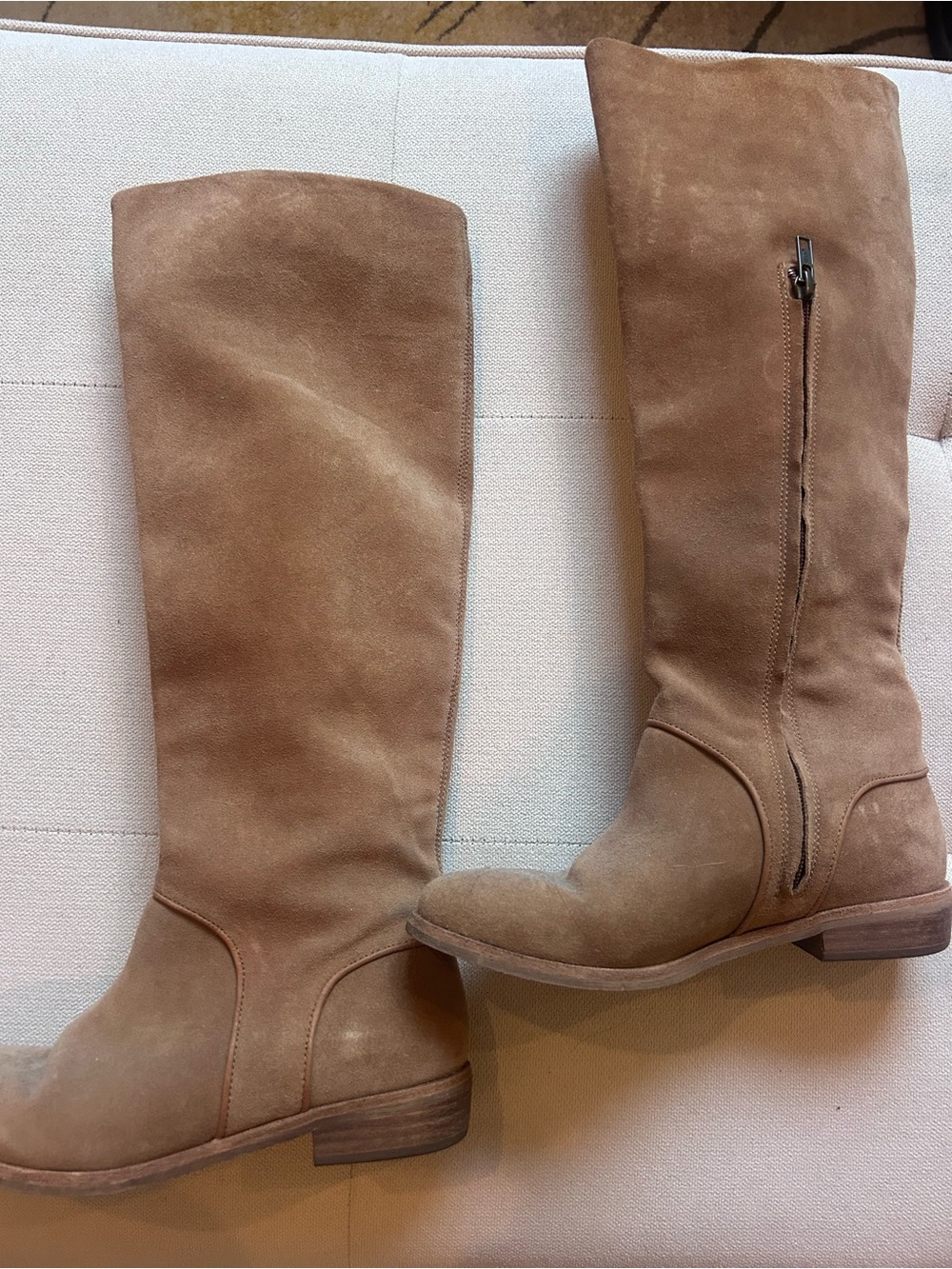 UGG Tall Suede Over-The-Knee Boots in Chestnut